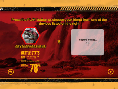 اسکرین شات برنامه Dinosaur Battle 7