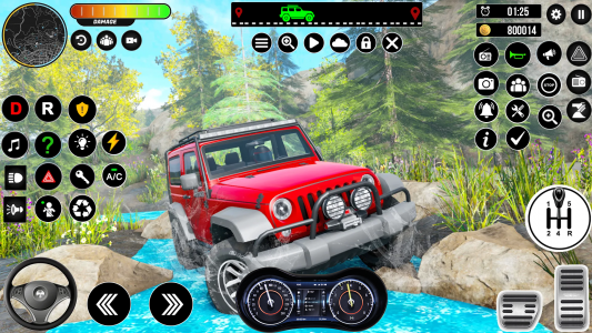 اسکرین شات بازی Offroad Hill 4x4 jeep driving 1