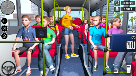 اسکرین شات 1 بازی School Bus: Ultimate Bus Games