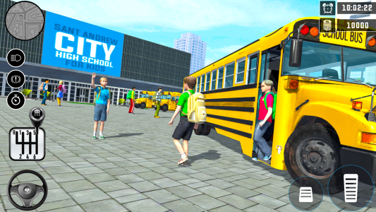 اسکرین شات 3 بازی School Bus: Ultimate Bus Games