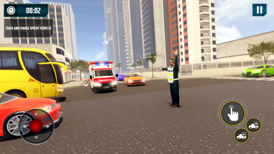 اسکرین شات بازی Traffic Police Simulator - Traffic Cop Games 4