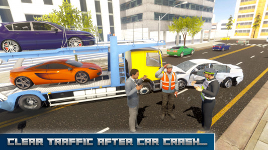 اسکرین شات بازی Traffic Police Simulator - Traffic Cop Games 2