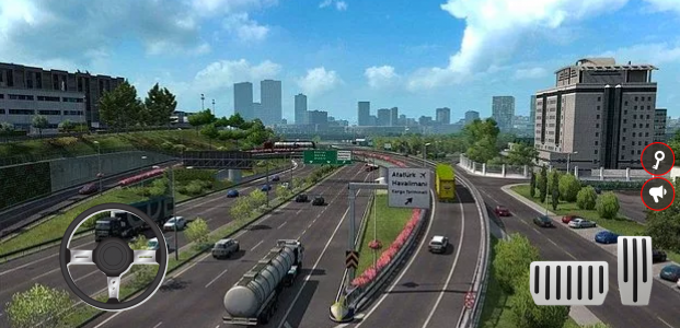 اسکرین شات بازی Truck Driving Simulator 2023 5