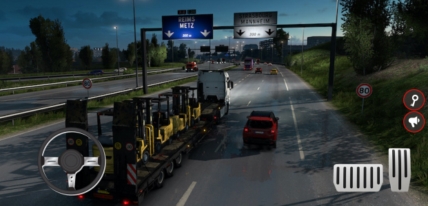 اسکرین شات بازی Truck Driving Simulator 2023 4