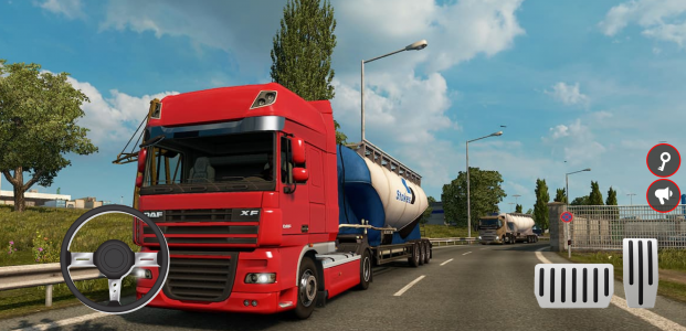 اسکرین شات بازی Truck Driving Simulator 2023 1