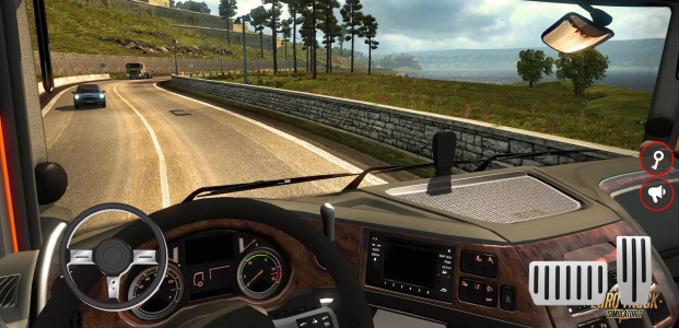 اسکرین شات بازی Truck Driving Simulator 2023 3