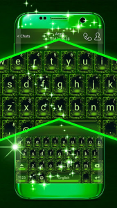 اسکرین شات برنامه Green Keyboard 1