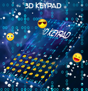اسکرین شات برنامه 3D Keypad 3