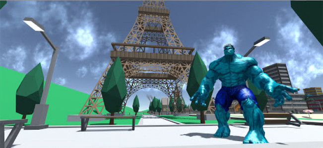 اسکرین شات بازی Incredible Smash Monster - Super City Hero 3