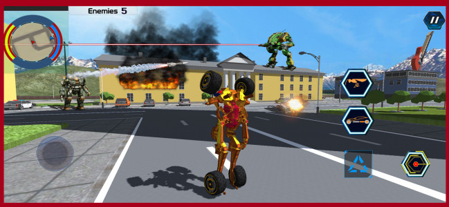 اسکرین شات بازی Multiple Bee Robot Transform Game 3