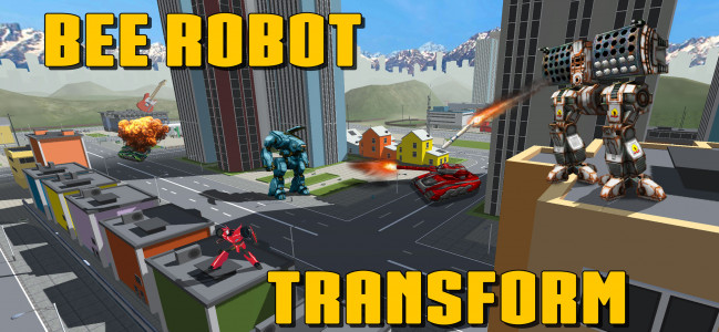 اسکرین شات بازی Multiple Bee Robot Transform Game 2