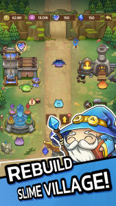اسکرین شات 3 بازی Slime Castle — Idle TD Game