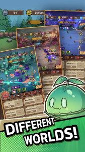 اسکرین شات 2 بازی Slime Castle — Idle TD Game
