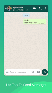 اسکرین شات برنامه Lite for Whatsapp 5