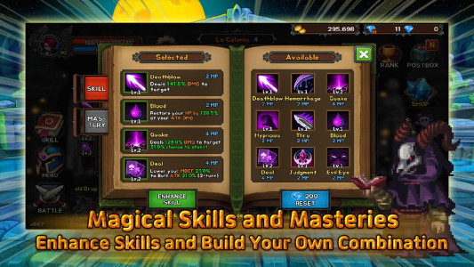 اسکرین شات 3 بازی Bless & Magic: Pixel Idle RPG