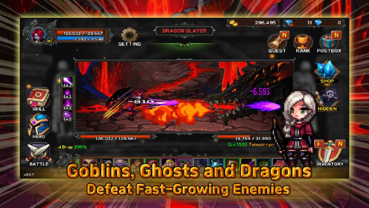 اسکرین شات 5 بازی Bless & Magic: Pixel Idle RPG