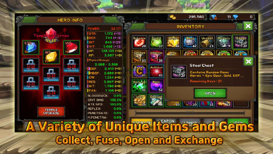 اسکرین شات 6 بازی Bless & Magic: Pixel Idle RPG