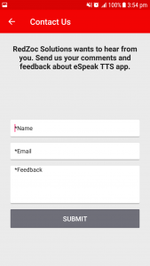 اسکرین شات برنامه eSpeak NG Text-to-Speech 3