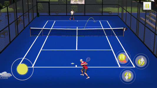اسکرین شات بازی Cross Court Tennis 3 6