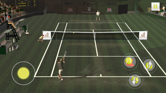 اسکرین شات بازی Cross Court Tennis 3 5