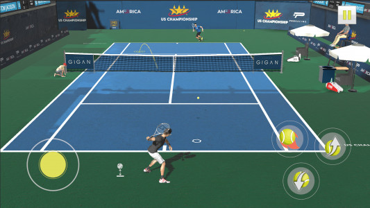 اسکرین شات بازی Cross Court Tennis 3 2