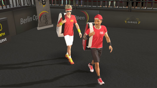 اسکرین شات بازی Cross Court Tennis 3 4
