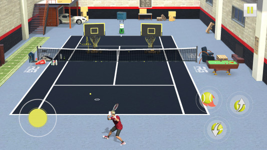 اسکرین شات بازی Cross Court Tennis 3 3