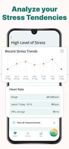 اسکرین شات 5 برنامه Pulsebit: Heart Rate Monitor