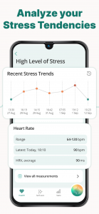 اسکرین شات 5 برنامه Pulsebit: Heart Rate Monitor