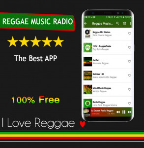 اسکرین شات برنامه All Reggae Music 5