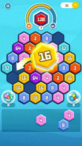 اسکرین شات بازی HexPuz - Merge Hexa Puzzle 5