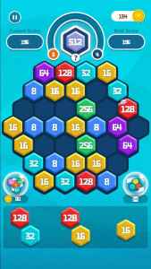 اسکرین شات بازی HexPuz - Hexa Merge Puzzle 3
