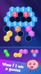 اسکرین شات 3 بازی HexPop - Hexa Block Games
