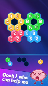 اسکرین شات 5 بازی HexPop - Hexa Block Games
