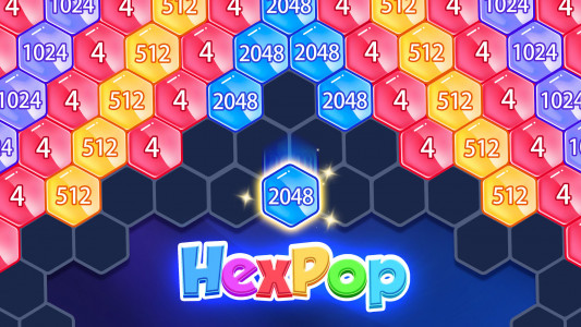 اسکرین شات 1 بازی HexPop - Hexa Block Games