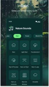 اسکرین شات 5 برنامه Relaxing Night Nature Sounds