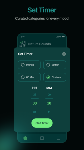 اسکرین شات 8 برنامه Relaxing Night Nature Sounds