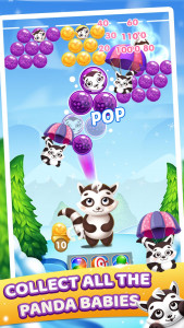اسکرین شات بازی Raccoon Bubbles 4