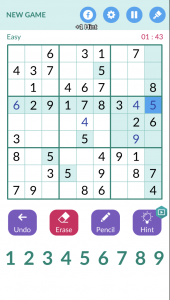 اسکرین شات بازی Sudoku Master 4