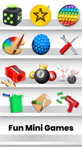 اسکرین شات 2 بازی Antistress Mini Relaxing Games