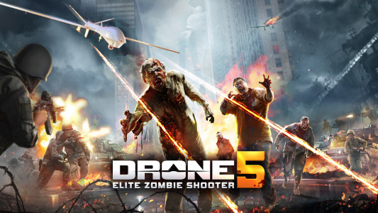 اسکرین شات 1 بازی Drone 5: Elite Zombie Shooter