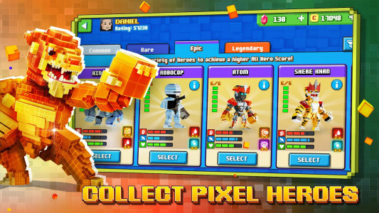 اسکرین شات 1 بازی Super Pixel Heroes