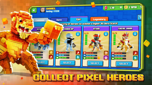 اسکرین شات بازی Super Pixel Heroes 1