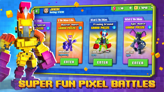 اسکرین شات بازی Super Pixel Heroes 5