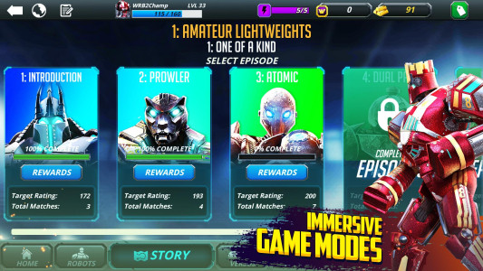 اسکرین شات 3 بازی World Robot Boxing 2