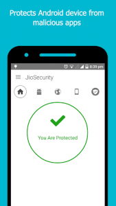 اسکرین شات برنامه JioSecurity: Antivirus, App Lock, Junk Clean, more 1