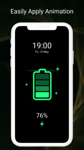 اسکرین شات برنامه Battery Charging Animation 1