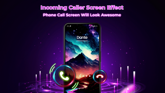 اسکرین شات برنامه Color Phone: Call Screen Theme 5