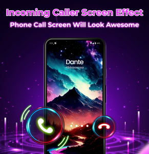 اسکرین شات برنامه Color Phone: Call Screen Theme 4
