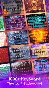 اسکرین شات 1 برنامه Keyboard Maker: Keyboard Theme